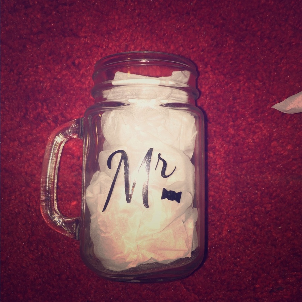 Glass mug